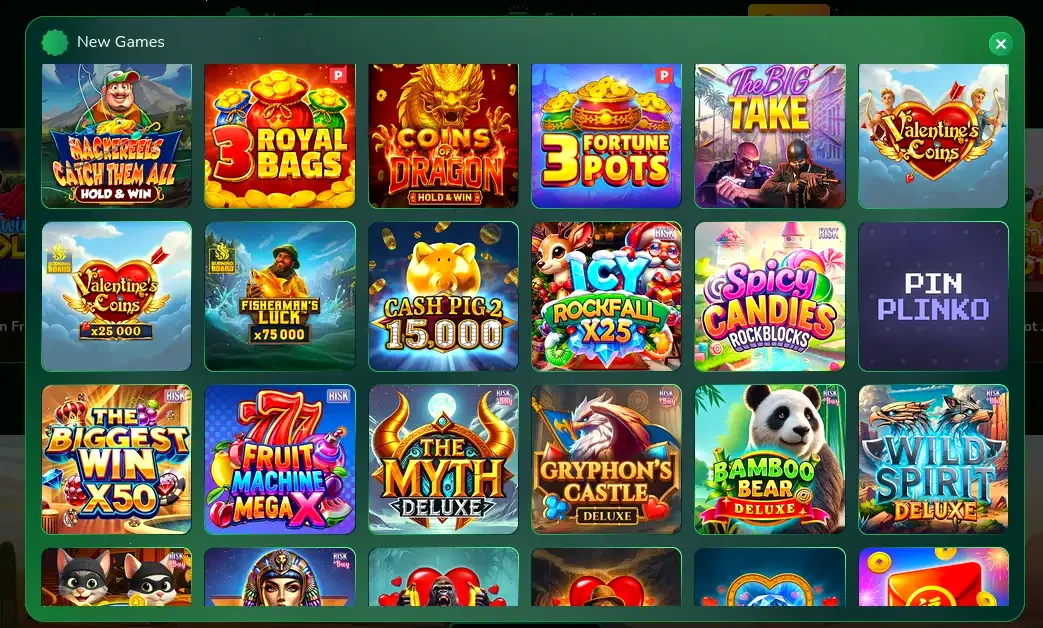 Winshark Casino Bonus Übersicht und Spielauswahl